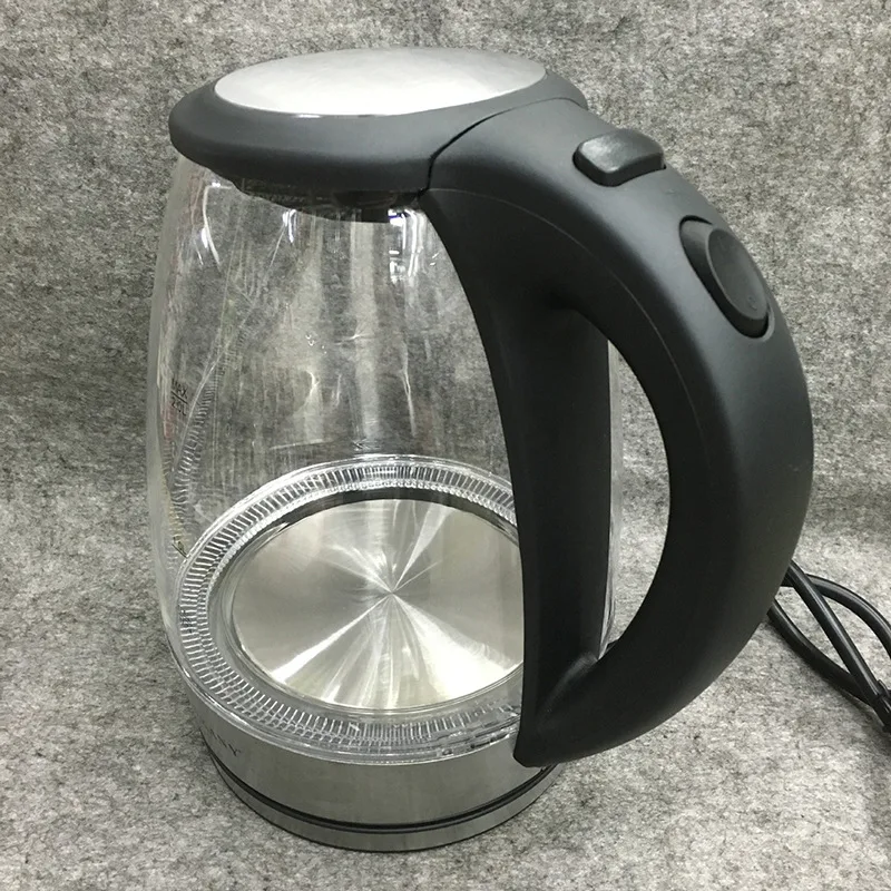 Houselin Speed-Boil Electric Kettle For Coffee & Tea - 2L Water Boiler, Borosilicate Glass, Auto Shut-Off, Boil Dry Protection