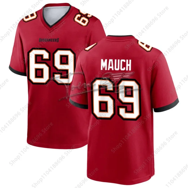 2024 Newest Summer Tom Brady Buccaneers Vapor F.U.S.E. Limited Rugby Jersey #69 Training Jersey Rugby Uniform For Adult&Kid