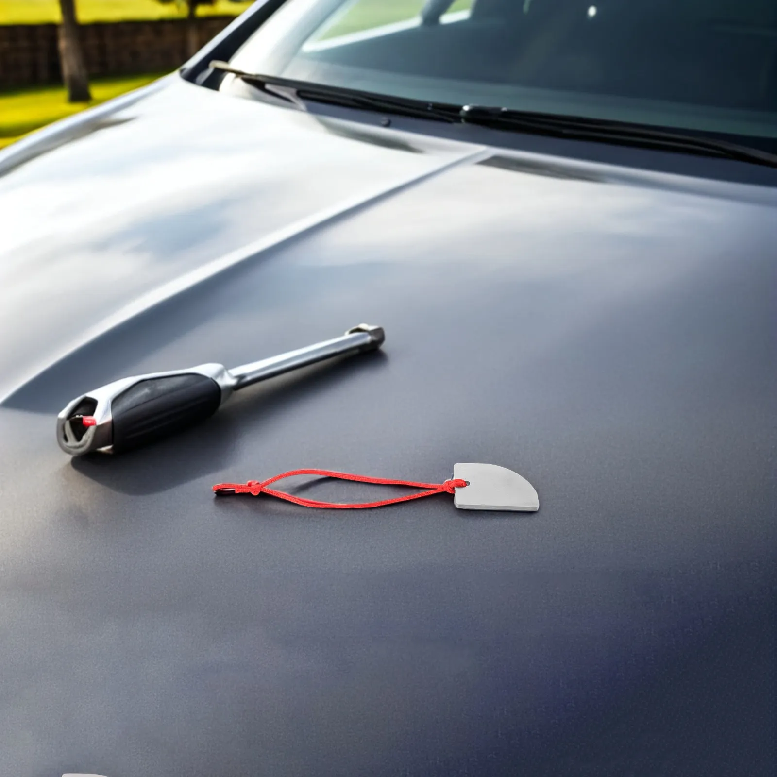 Automotive Carbide Paint Scraper Tungsten Denibbing Tool Car Scratch Eraser Paint Defect Removal Spot Repair Scraper Dust