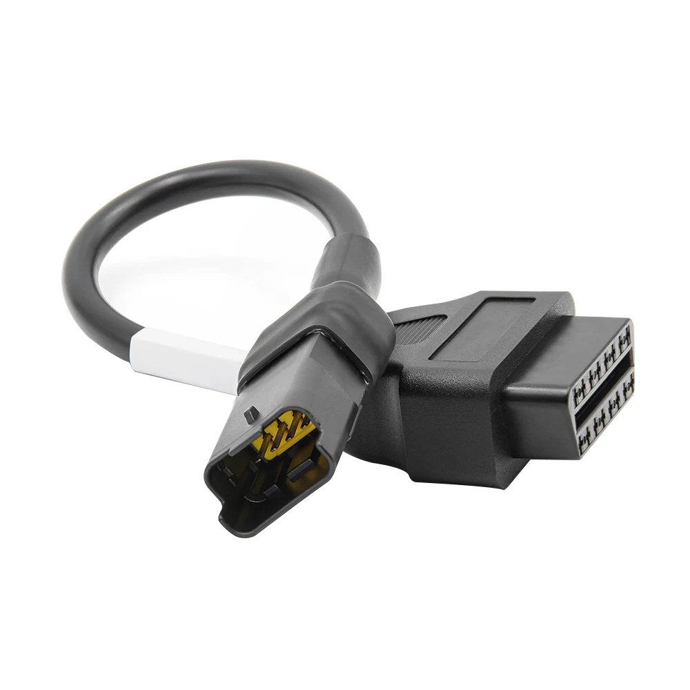 OBD Motorcycle Cable For Ducati 4 Pin Plug Cable Diagnostic Cable 4Pin to OBD2 16pin Adapter Motorcycle Accessories