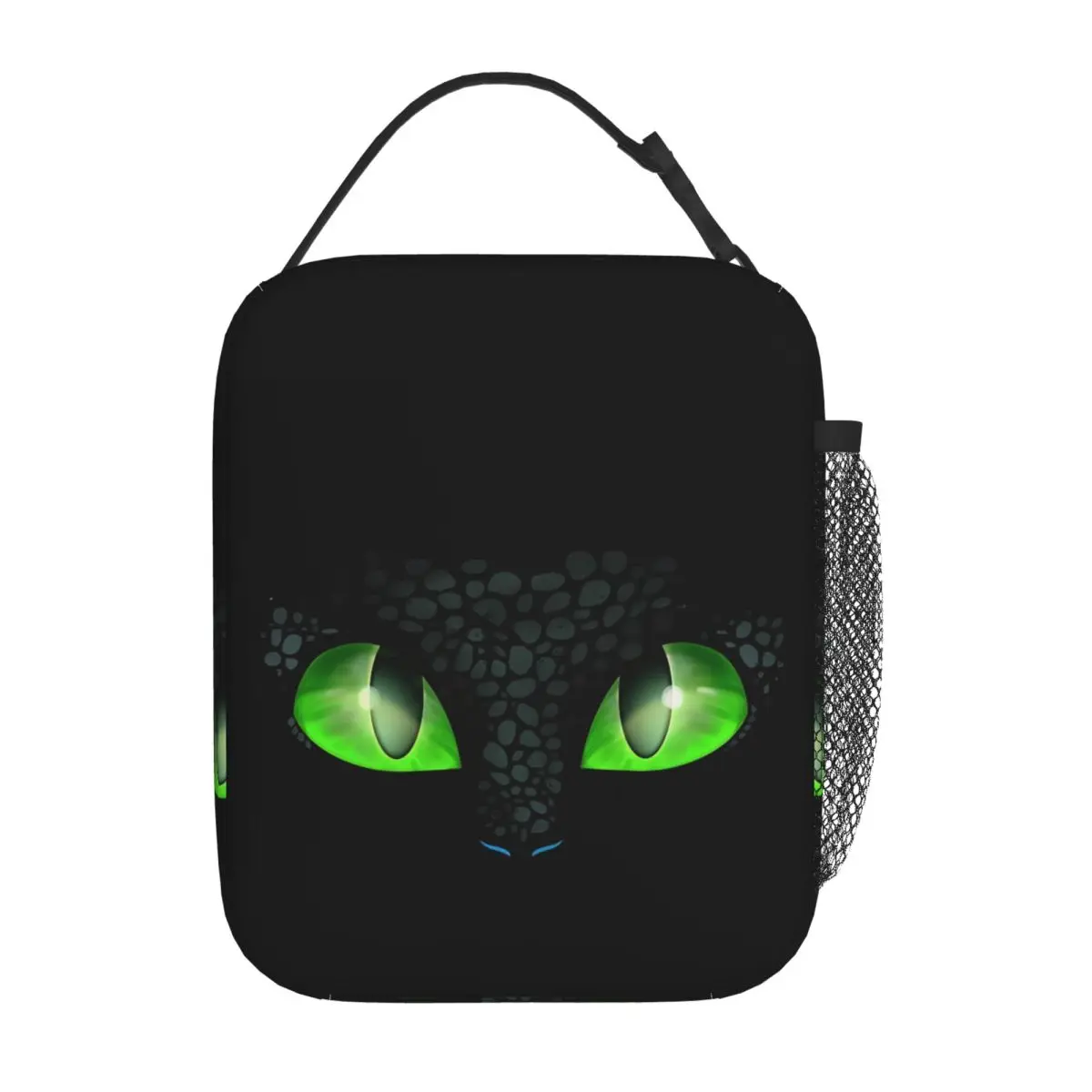 

Night Fury Eyes HTTYD Toothless Insulated Lunch Bags Portable Meal Container Cooler Bag Lunch Box Tote School Travel Bento Pouch