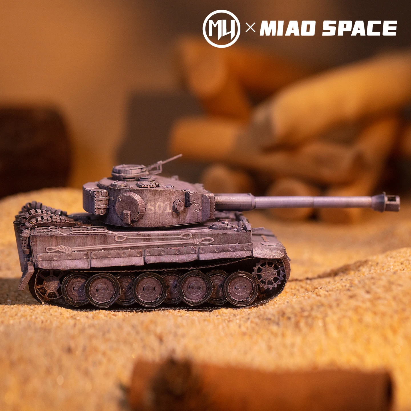 MU 타이거 자동차 3D 금속 퍼즐, DIY 퍼즐 장난감, 데스크탑 사무실 장식, 스트레스 해소, 여자친구를 위한 다채로운 선물