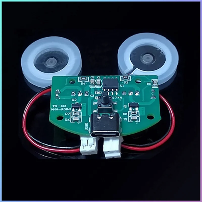 ABJF-3X USB-модуль распылителя увлажнителя с двойным распылением, плата управления двойным распылением, модуль платы драйвера распылителя с двойным распылением, набор B