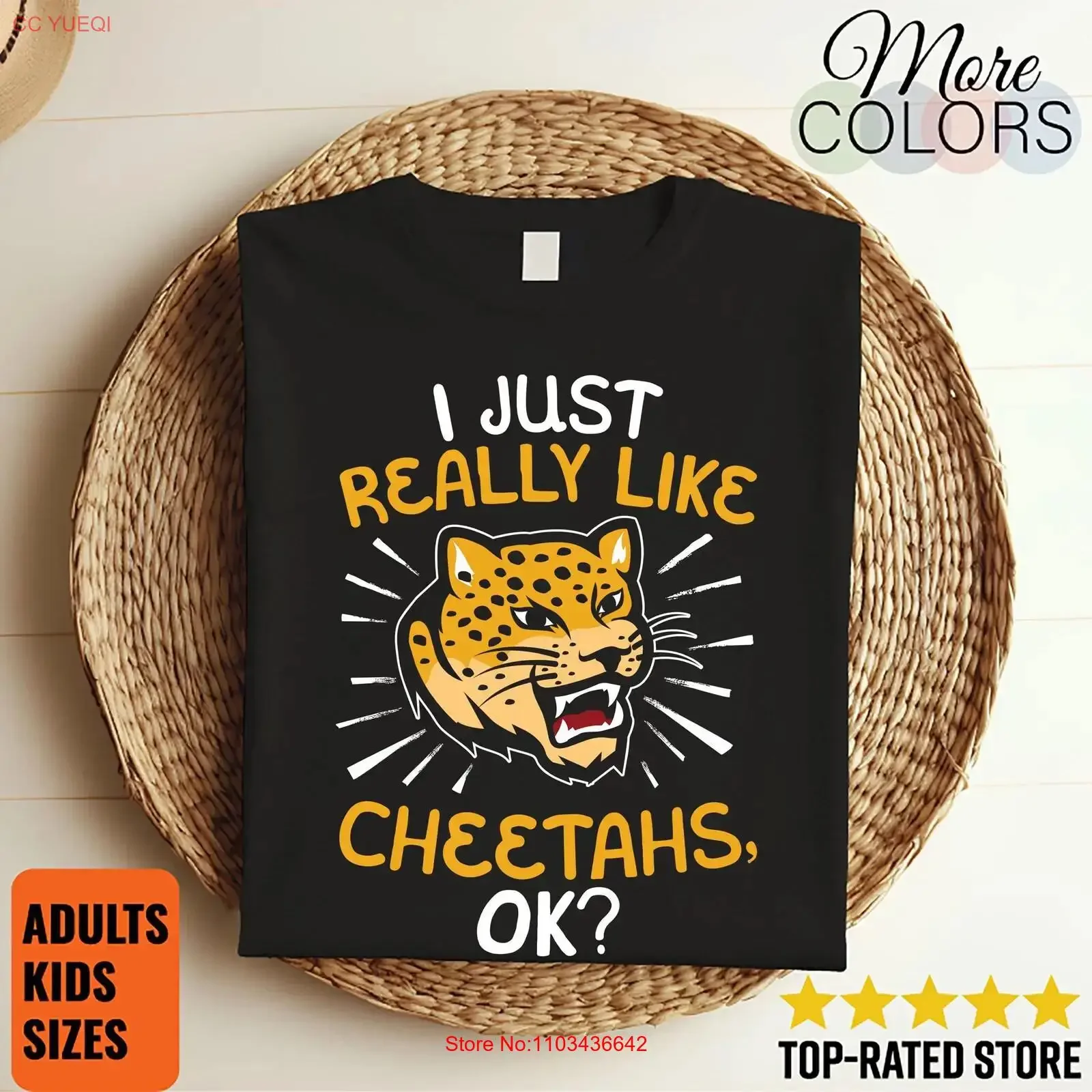 Camiseta con estampado de guepardo, diseño de guepardo africano, para amantes de la savana, el zoológico, la zoología, animales de safari, vida silvestre, hombre