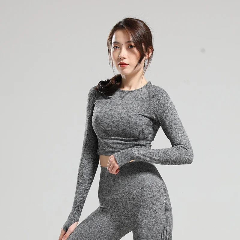 Nepoagym  Women Long Sleeve Shirts  Women Yoga Top Sports Shirt  Sports Wear for Women Gym  Womens Workout Tops