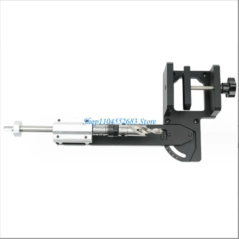 Y6GD ตัวระบุตำแหน่งการเจาะก้านกลมแบบปรับได้ 0-60 องศาสำหรับชั้นวางโค้ตไม้