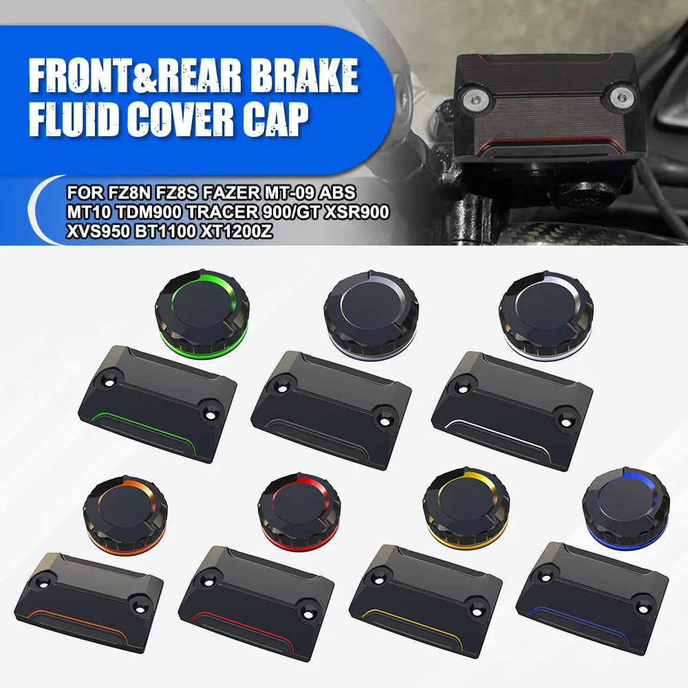 

Front Rear Brake Fluid Reservoir Cap Motorcycle For Yamaha FZ-07 ABS/FZ6N/FZ6S Fazer/MT03/Tracer 7 700/XSR700/XT660Z/FZ1N/FZ1S