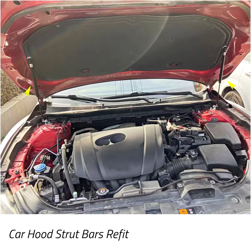 For Mazda 6 Atenza 2013-2018 Car-styling Refit Bonnet Hood Gas Shock Lift Strut Bars Support Rod