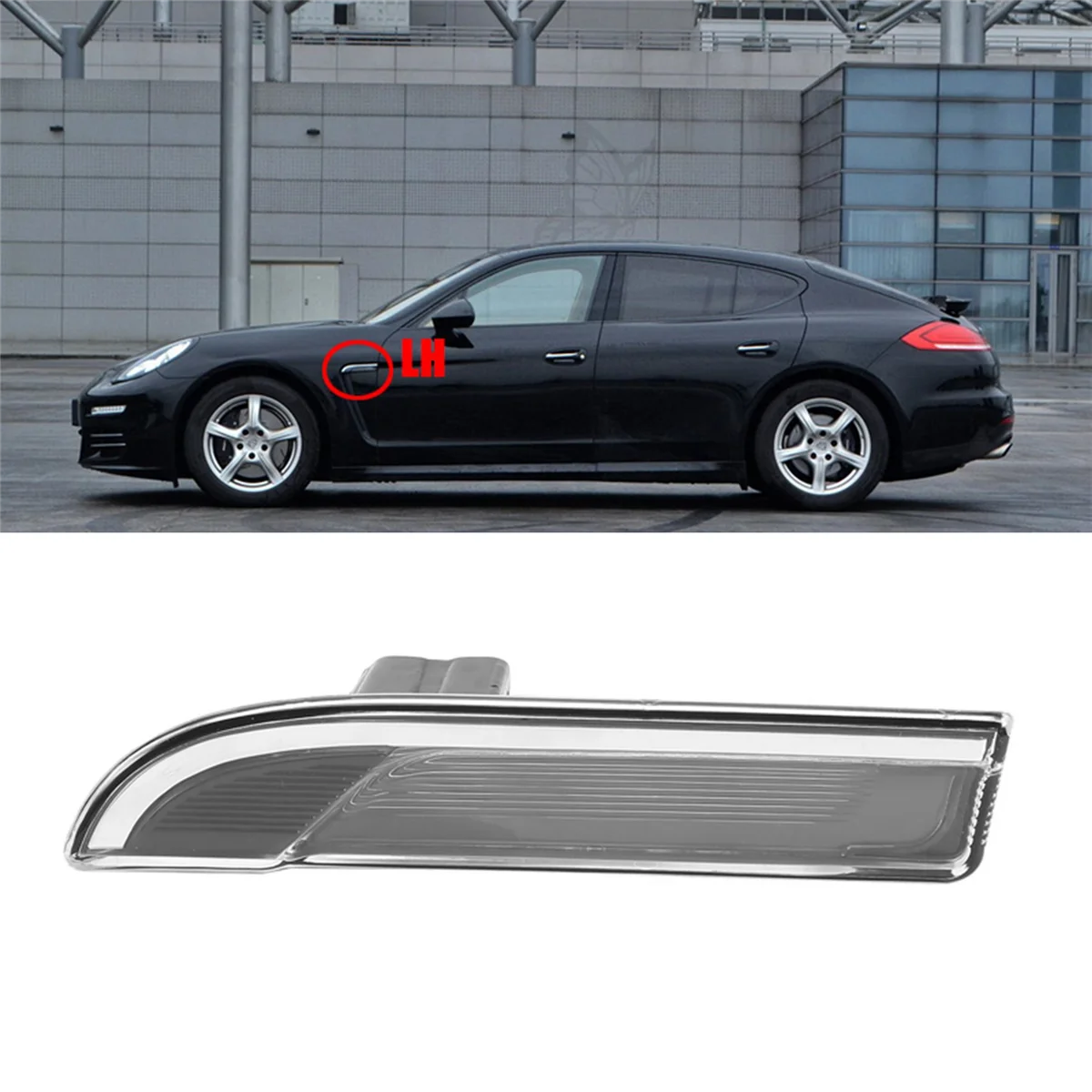 Auto-Frontfender-Blinker für Porsche Panamera 970 2010–2016 97063104301   Seitenblitzlicht links