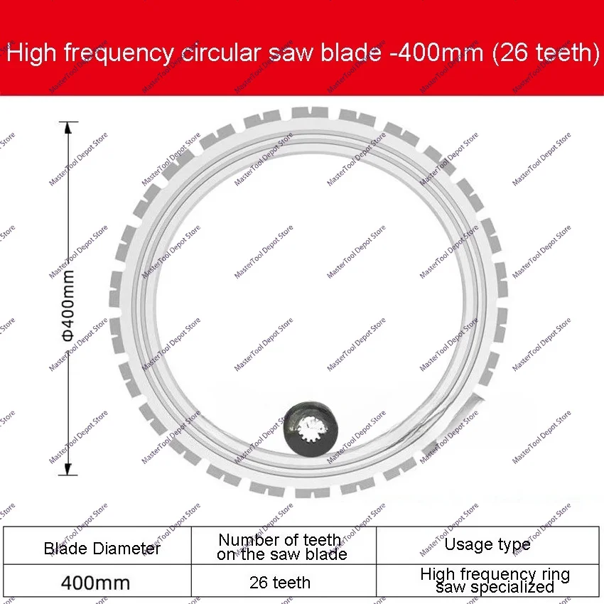 AC8400/AC8500 Special Trephine Saw Blade for High Frequency Trephine Saw Diamond Concrete Trephine Saw Cutting Blade 400mm/500mm