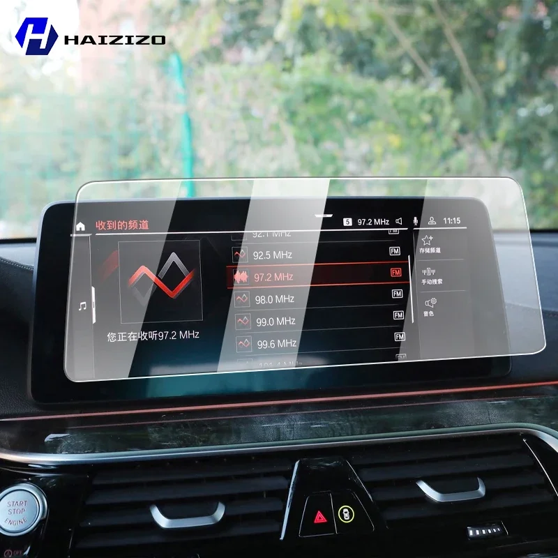 Für BMW 6GT G32 2021-2025 Gehärtetem Glas Auto Navigation Screen Protector Film Dashboard Monitor Display-schutzfolie refit