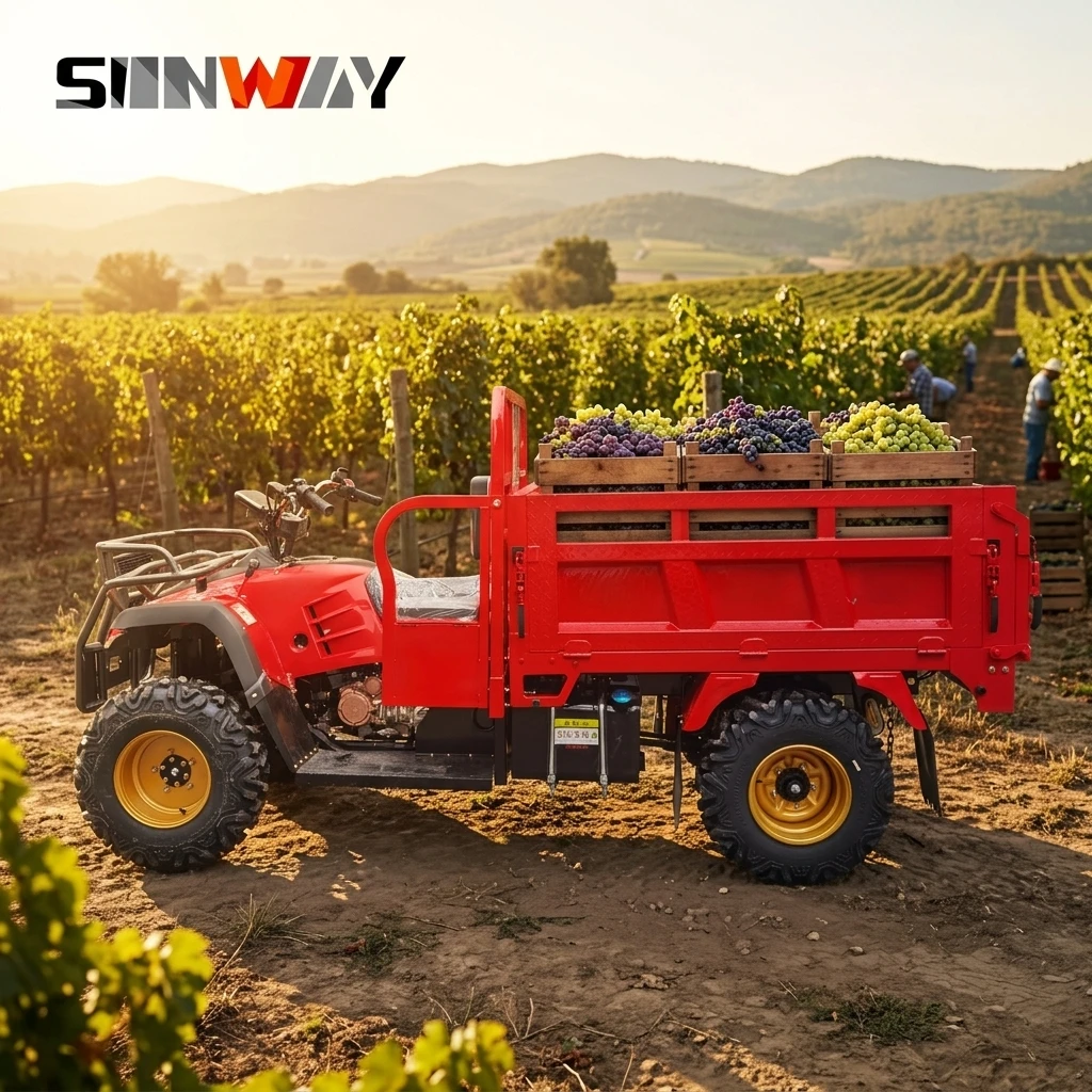 

Heavy Duty Adult ATV 4x4 6x6 All-Terrain Utility Vehicle for Farm Cargo Transport Agriculture