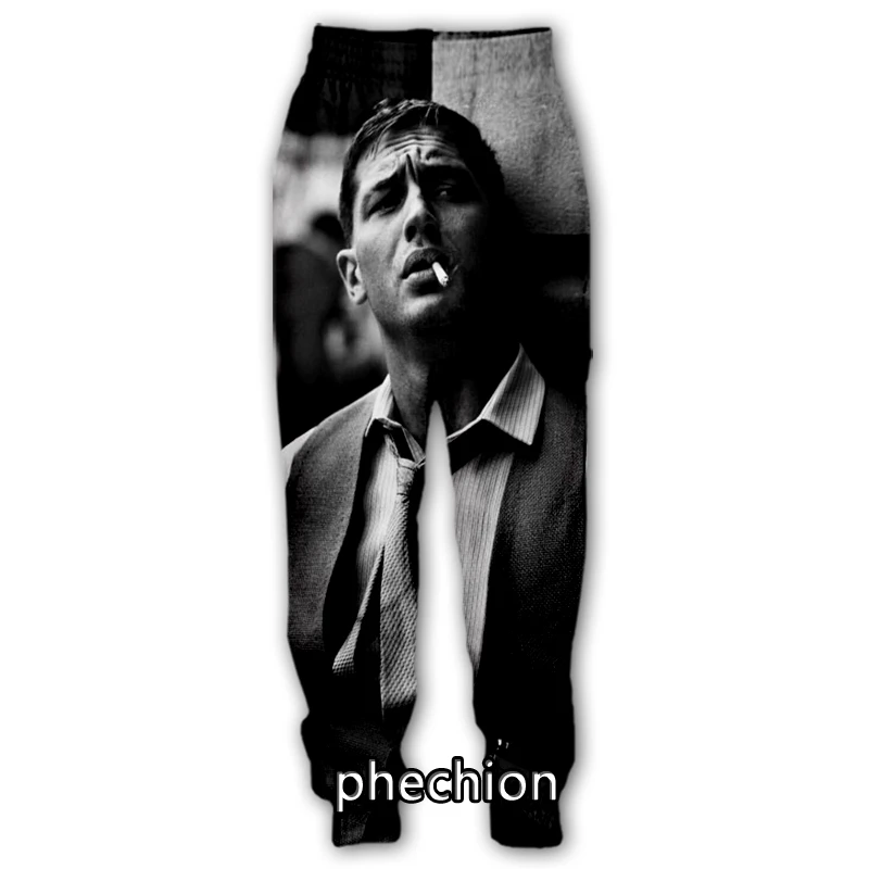 

phechion New Men/Women Tom Hardy 3D Printed Casual Pants Fashion Streetwear Men Loose Sporting Long Trousers F286