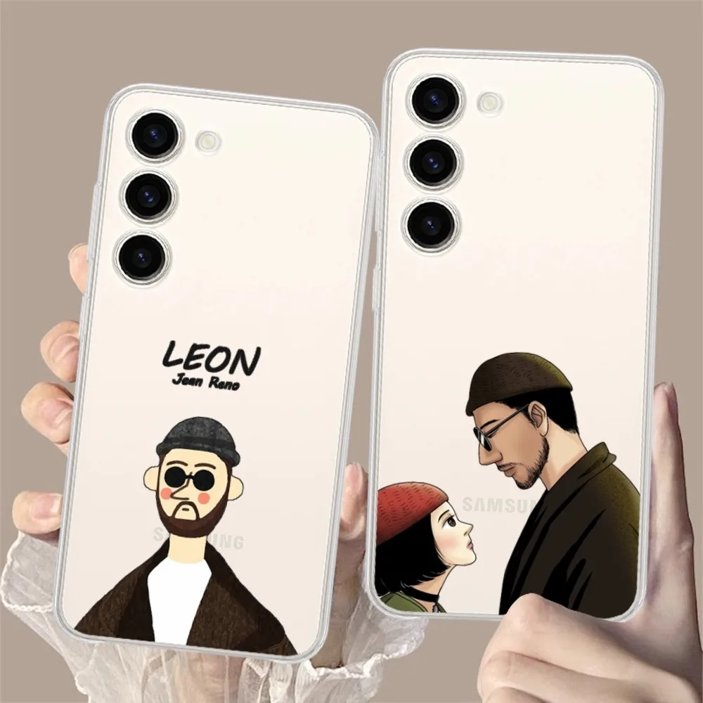 Movie Killer Leon Phone Case for Samsung Galaxy S8 8S G950F G950 A91 A80 A73 5G A72