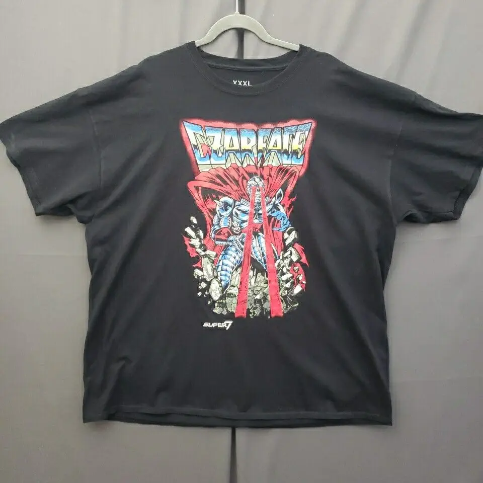 Czarface Super7 T-Shirt Herren 3XL Schwarz Inspectah Deck 7L Merch Kurzarm
