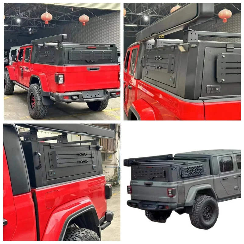 

High Cover For Gladiator JT PICK Up 2020 Truck Bed Cover Steel Hard Top Exterior Parts Accessories