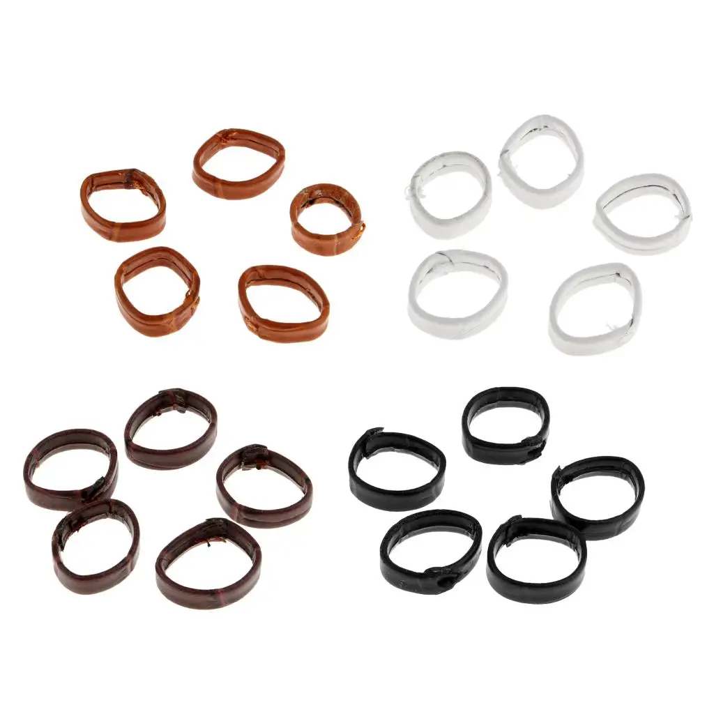 Artificial Leather Watch Band Retainer Loop Keeper Replacement Accessory for Watchmaker Fits 20mm 22mm