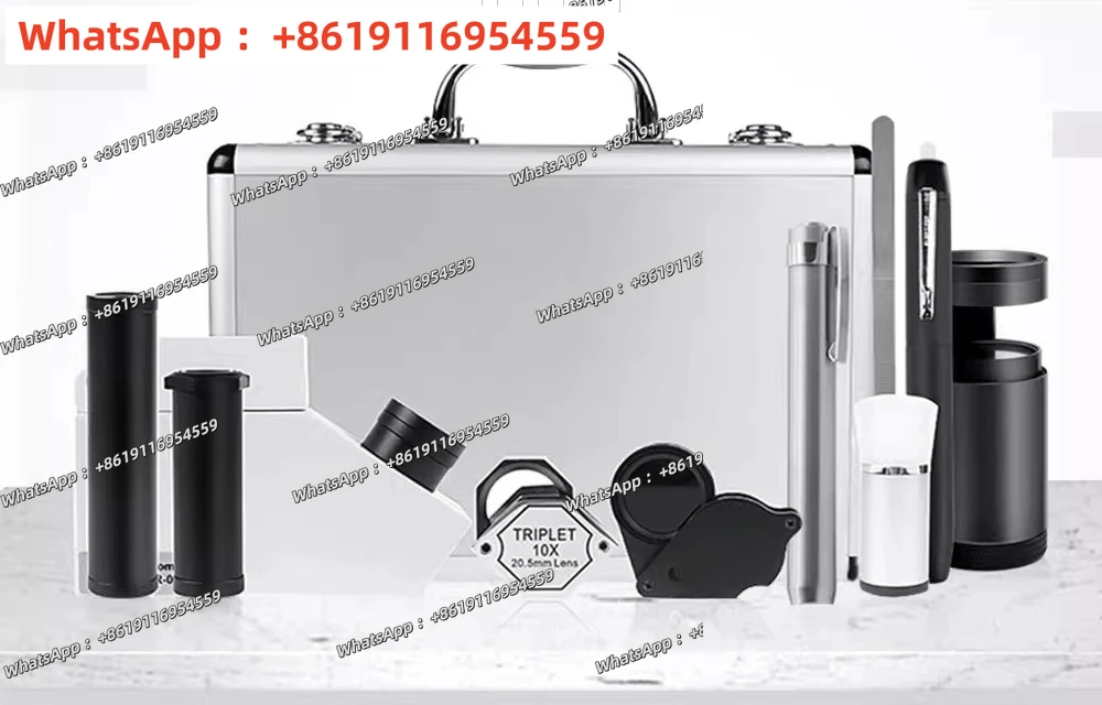 Pocket gemstone appraisal box/set jewelry refractometer professional appraisal tool FGL-10A