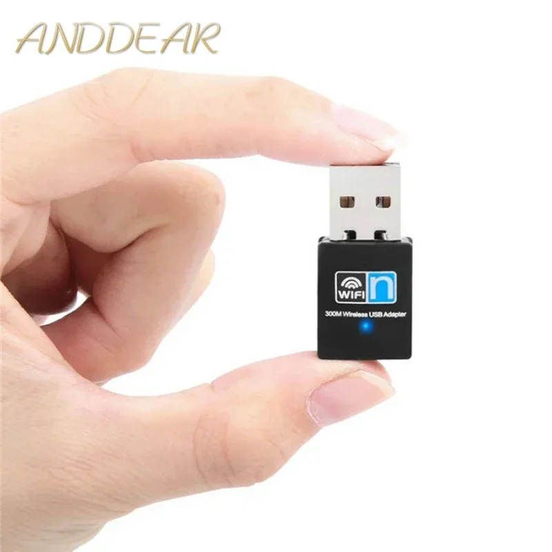 Bezprzewodowa sieć USB 300Mbps Adapter WIFI 802.11n/b/g Karta WLAN Adapter wifi