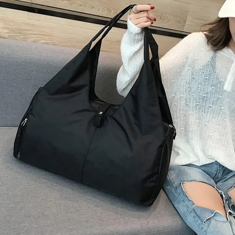Tas Yoga Wanita, Tas Olahraga Fitness, Tas Latihan, Tas Renang, Tas Travel, Tas Duffel, Tas Olahraga dengan Kompartemen Kering dan Basah Terpisah, Tas Selempang Olahraga