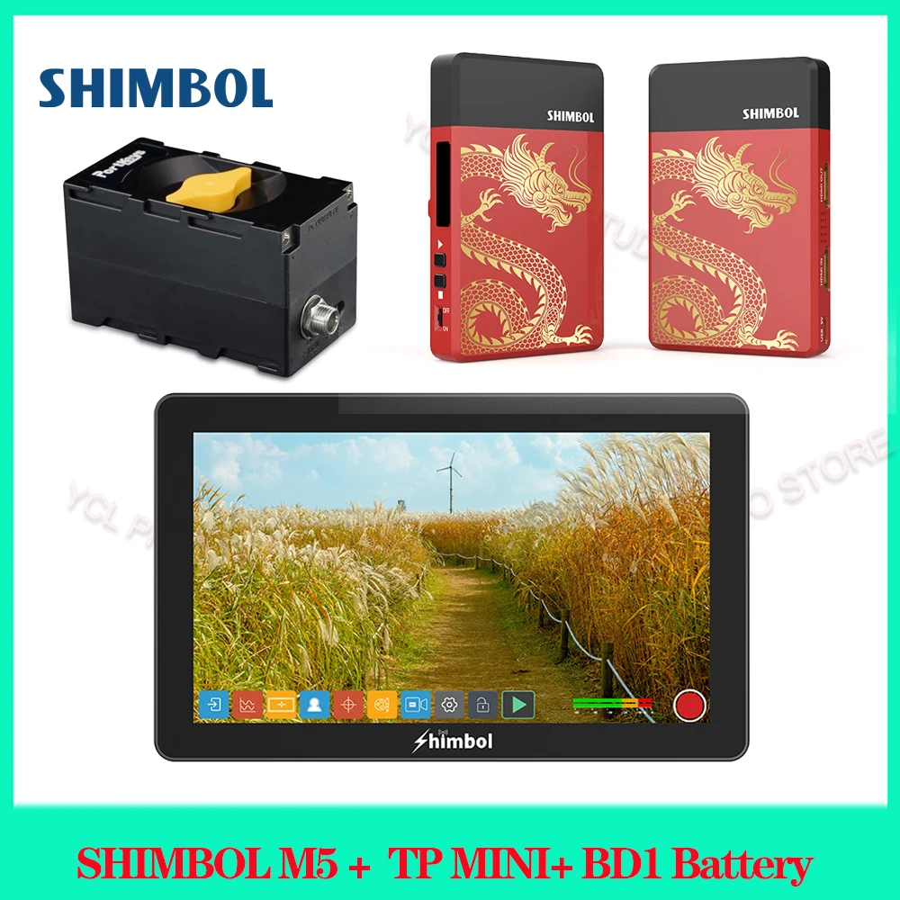 

SHIMBOL M5 touch screen monitor DSLR micro single camera 5.5 inch high-definition 4K director HDMI-compatible external camera