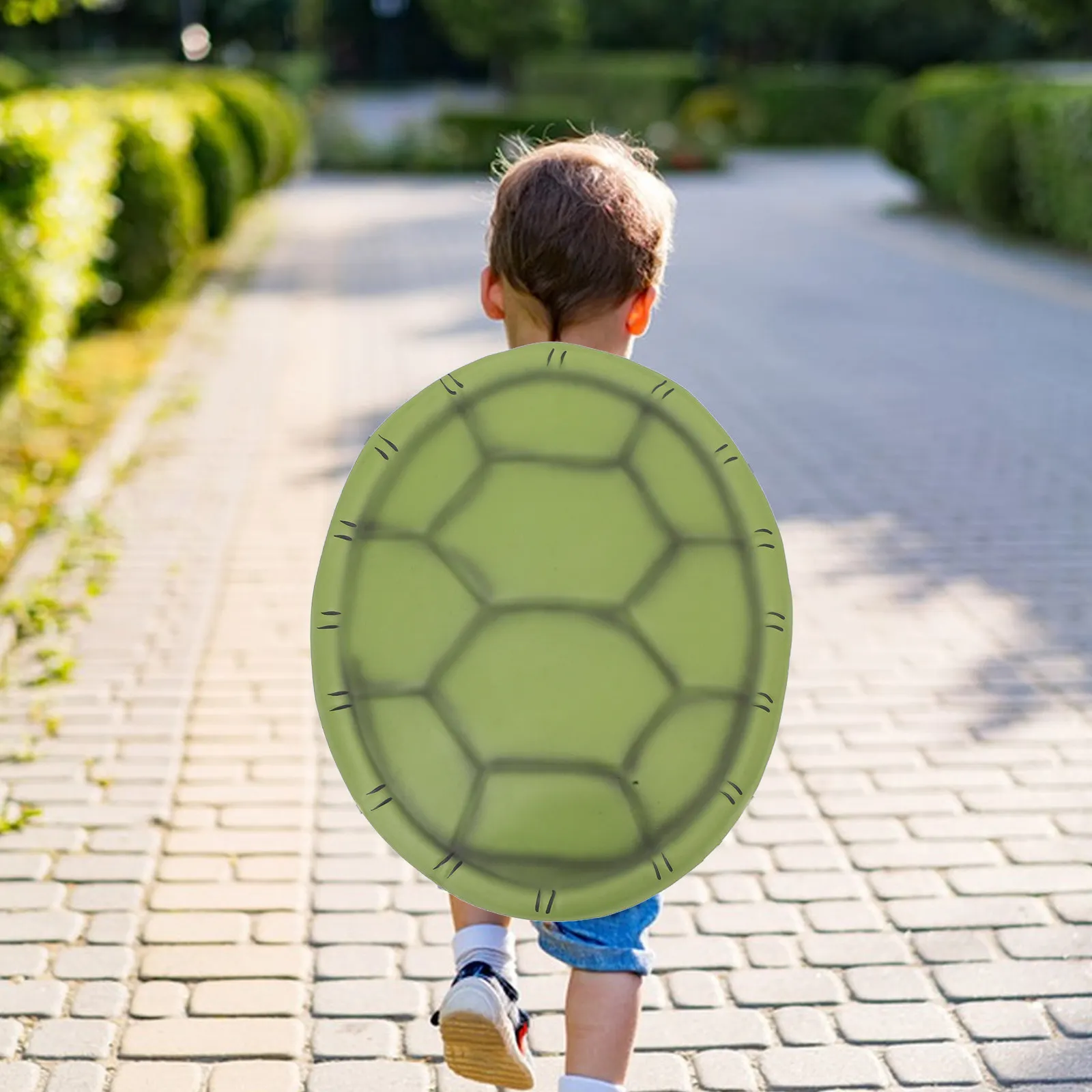 Turtle Shell Cosplay Costume Prop Eva Construction Comfort Fit Realistic Design for Halloween Party Dress Up Tortoise Theme