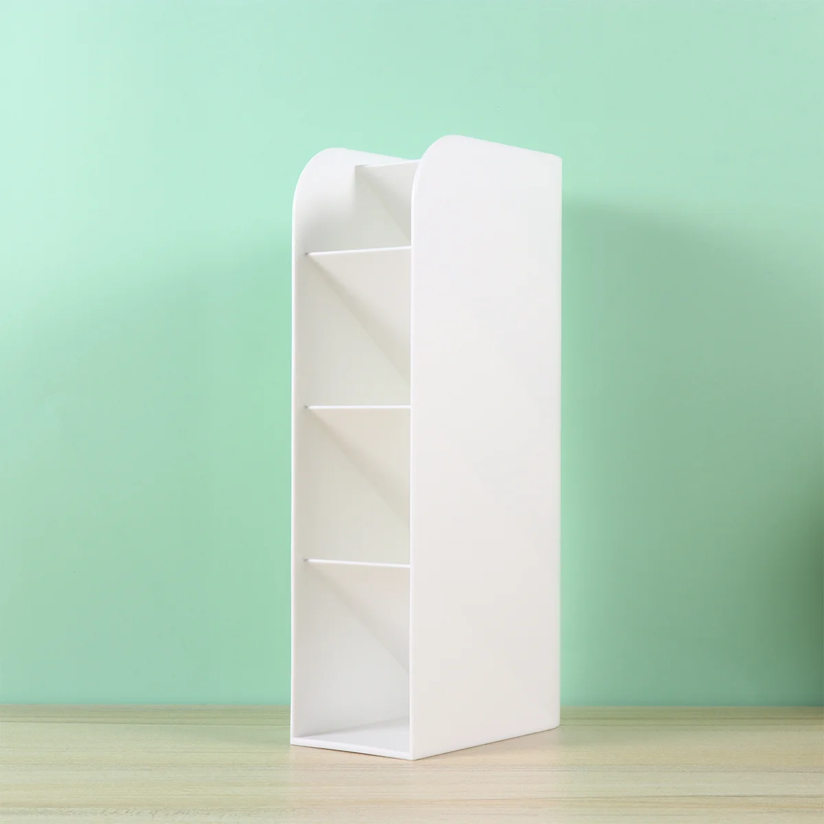 

2Pcs Pencil Box Plastic Stationery Case Multifunctional Desktop Pen Holder Student Organization Storage Container