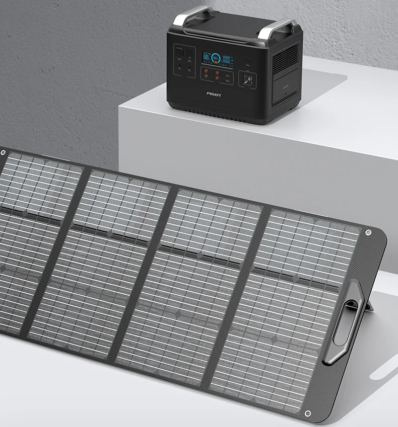 Pisen Complete Kit 100W Grid Risen Folding Solar Panel Portable 350W Foldable