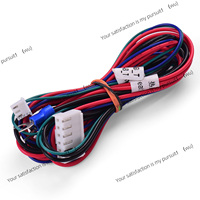 ZOCI-18AWG Upgrade Heated Bed Cable Hot Bed Line Heatbed Wire Length 35.4 Inch for Anet Anet A8 A6 A2 A3 E12 E10 3D Printer