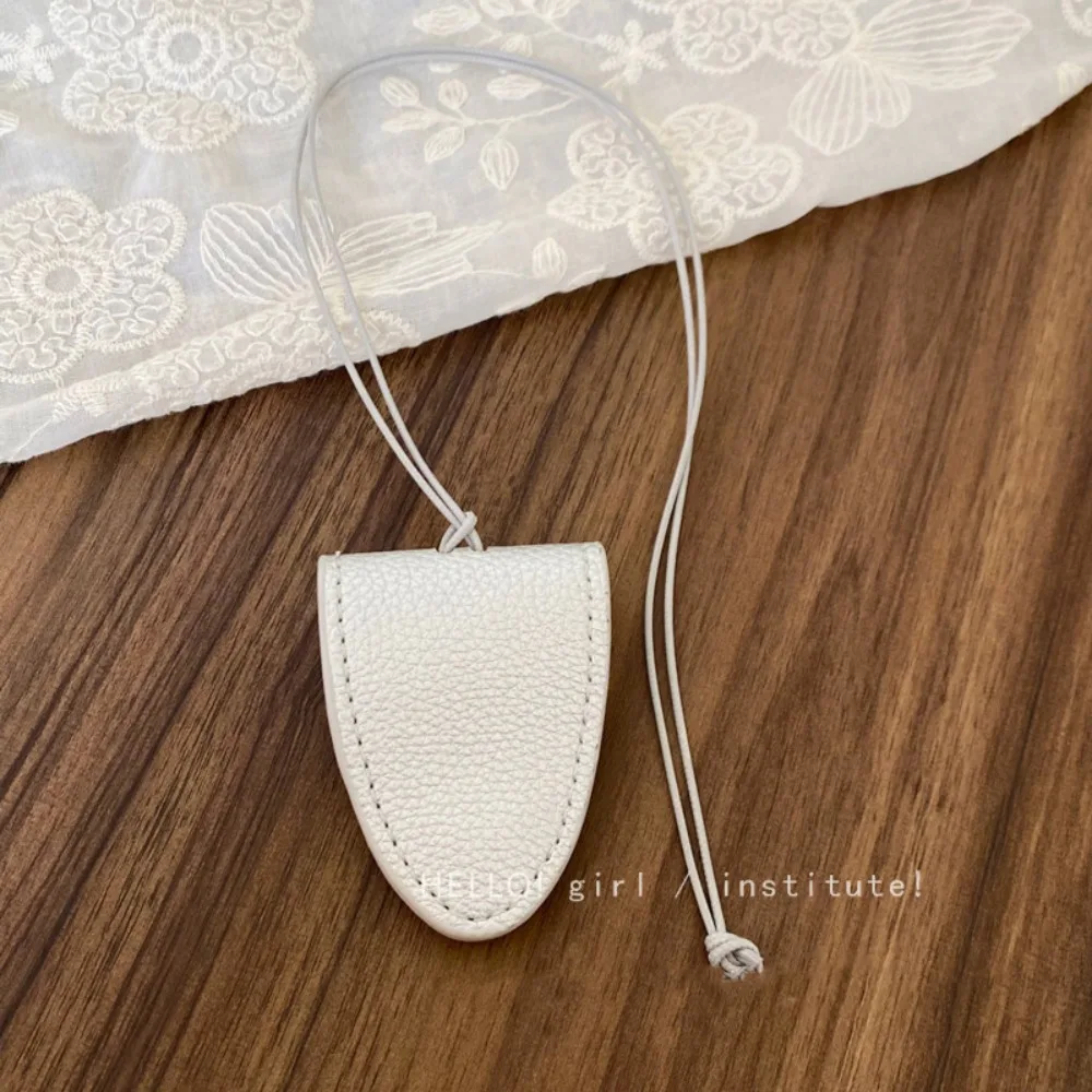 Anti-lost Pu Leather Magnetic Glasses Clip Leopard Print Neck Hanging Long Necklace Sunglasses Storage Eyeglass Clip