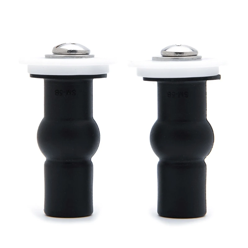 Y1UD 1 Pair Universal Toilet Lid Screw Toilet for Seat Fixing Screwbolts Expansion Screw Kit Toilet Connector Nuts Accessorie