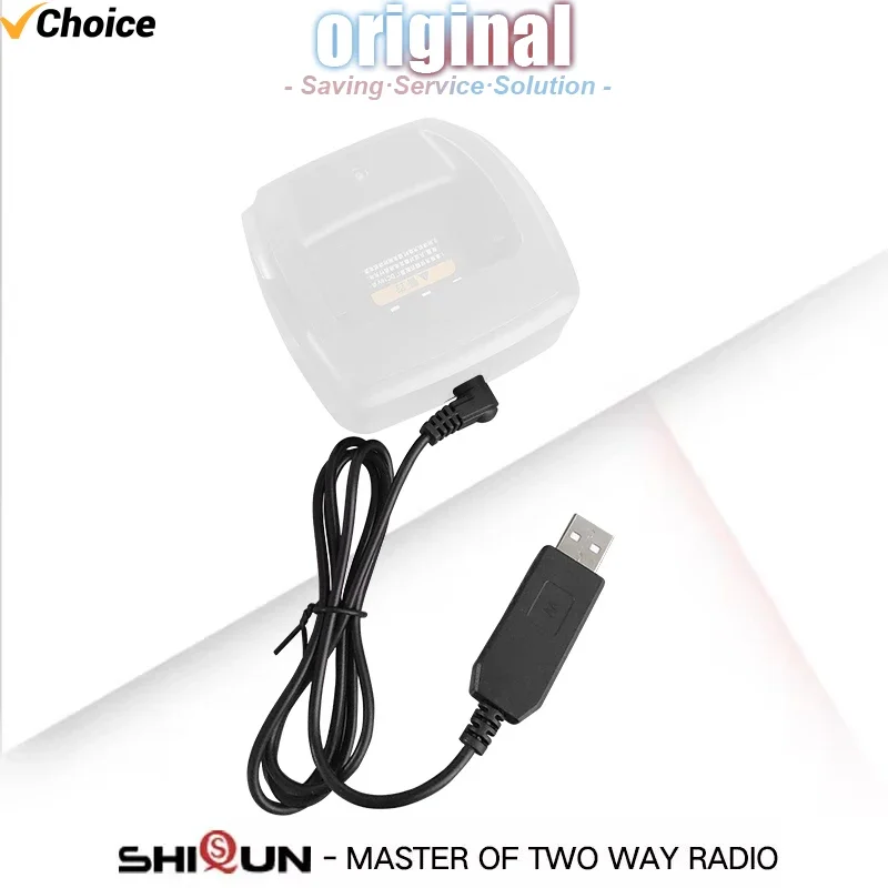 Baofeng Charger Cable UV 5R UV 82 Desktop USB Charger Cable For DM-1701 UV 10R DR-1801 Walkie Talkie UV 9R Plus UV S9 Ham Radio - view 4