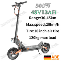 Folding Smart Electric Scooters JOYOR S5 500W Motor 48V 13AH Battery Mountain E-scooter Fat Tire ABE APPROVED Electric Scooter