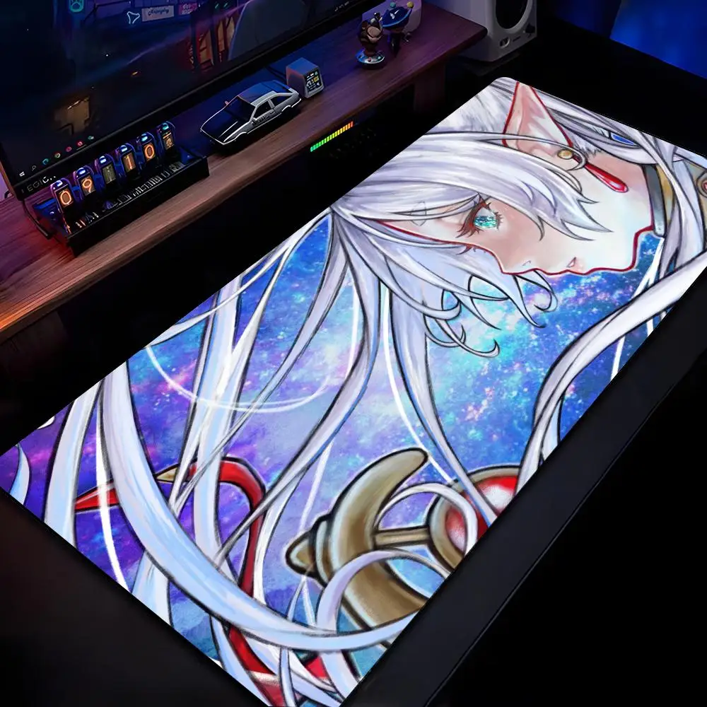 Anime Frieren Mouse Pad Mousepad HD Printing Computer Gamers Locking Edge Non-slip Mouse Pad XXL90x40cm Keyboard PC Desk Pad
