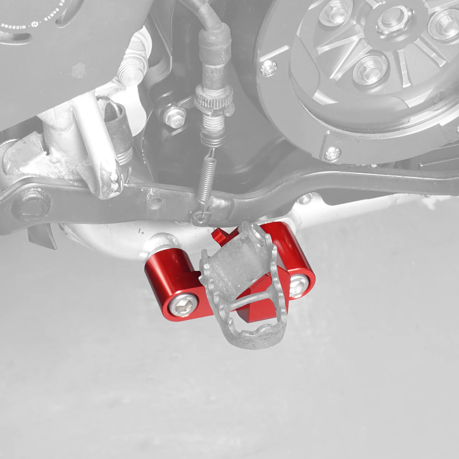 NICECNC For Honda XR650L 1993-2025 2024 2023 2022 2021 Motorcycle Aluminum Right Footpeg Peg Mount Bracket XR 650L Accessories