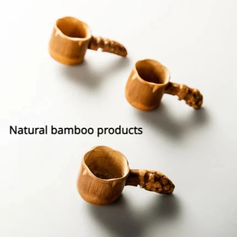 1PCNatural Bamboo Tea Strainer Infuser Filter Infusor Tea Tools Sieve For Tea Brewing  Drinkware Accessories Colander Gadgets