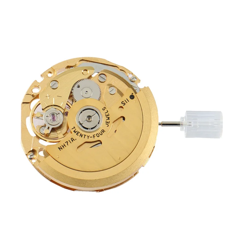 【EXCLUSIVE!】NH71/NH71A Watch Movement With Movement Lever High-Precision Automatic Mechanical Movement Replacement Watch Accesso