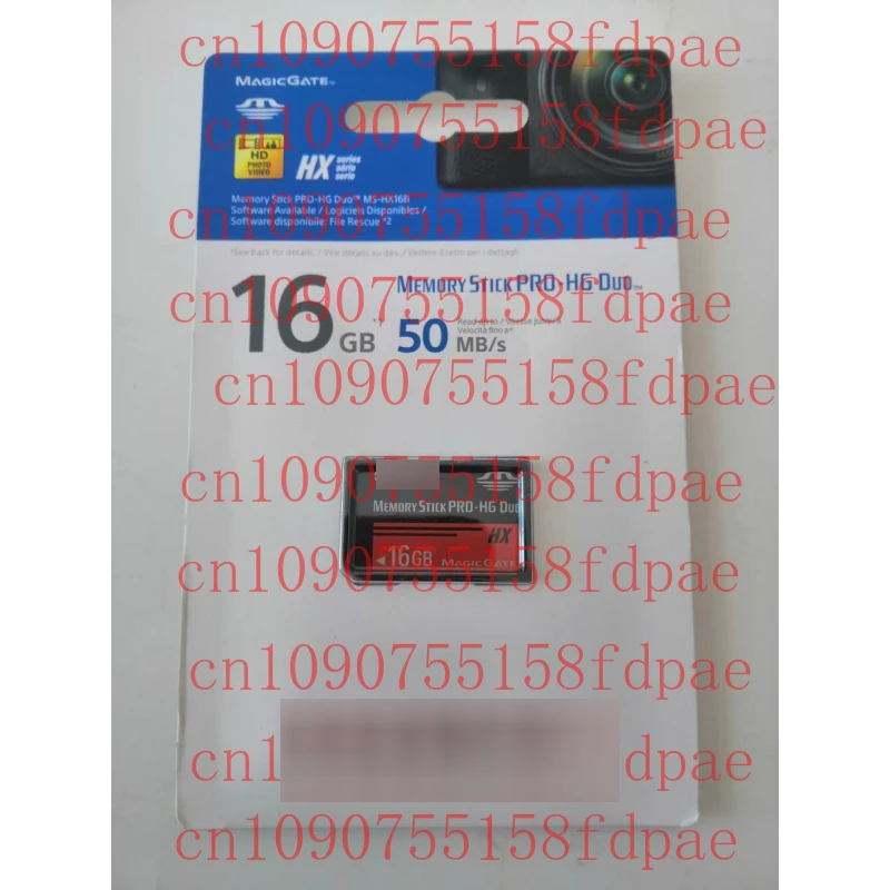 Совершенно новая карта Sony Memory Stick Pro-HG DUO емкостью 16 ГБ, 50 МБ/с, сделано в Японии MS-HX16B
