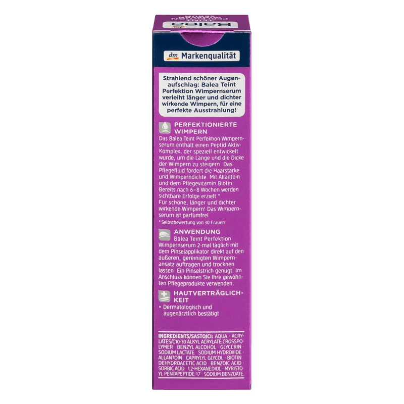 ألمانيا باليا تعزيزات نمو الرموش لاش دفعة مصل البشرة البيوتين للقوة الكثافة أطول سمكا المظهر جلدة #3