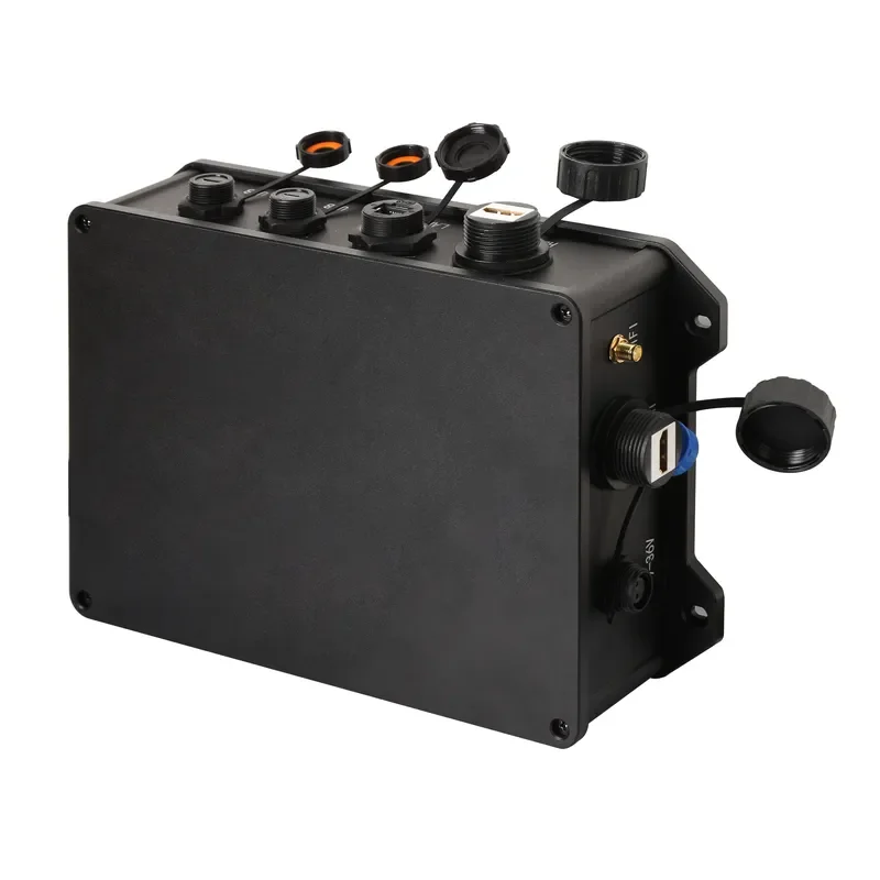 Industrial Mini PC IP68 Waterproof Fanless Embedded Box Desktop Microcomputer DC 12V for J1900 ITX Mainboard 4G Wifi
