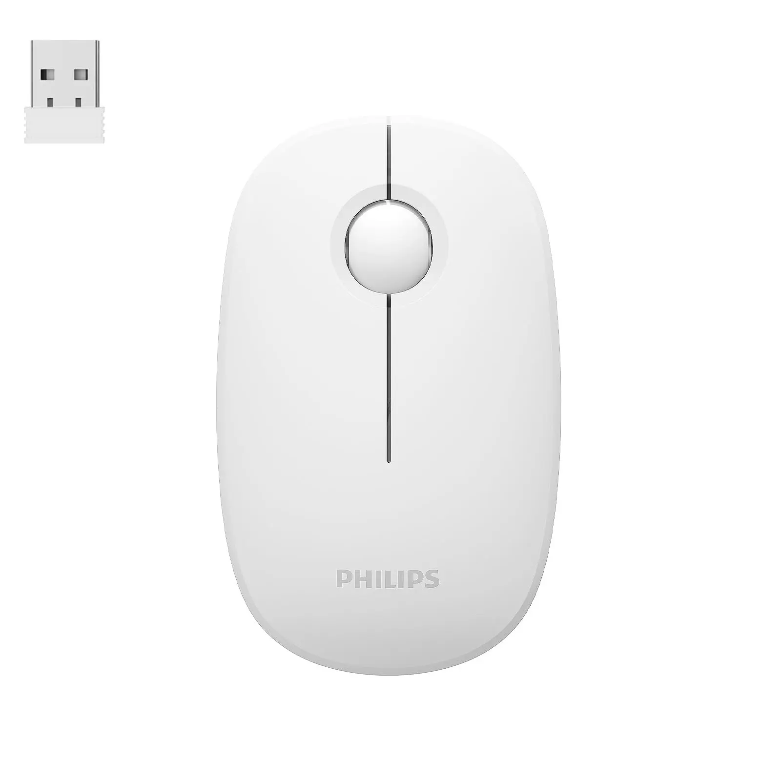 Philips Wireless Mouse Computer Mouse for Laptop, PC,Chromebook,Notebook,Battery Cordless Mice