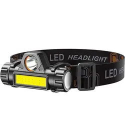 2024 Rechargeable Headlight 50000LM T6 LED Headlamp Fishing Lamp Lightweight Head Torch Light Universal Miner Lamp Fast Delivery