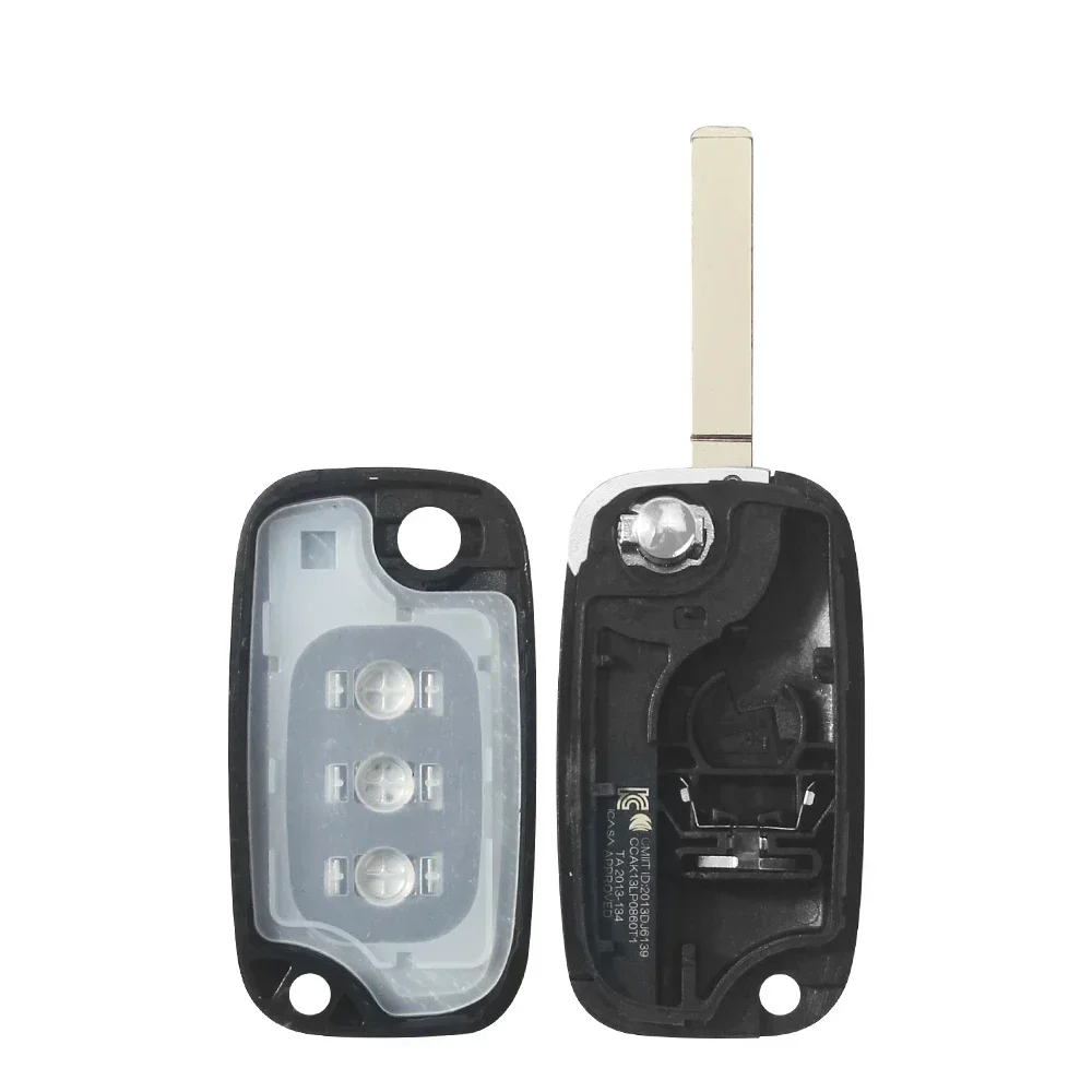 KEYYOU 1PCS Nuovo Per Mercedes Benz Smart Fortwo 453 Forfour 2015 2016 2017 Chiave Fob 3/4 Bottoni Chiave Dell'automobile Della Copertura Della Cassa