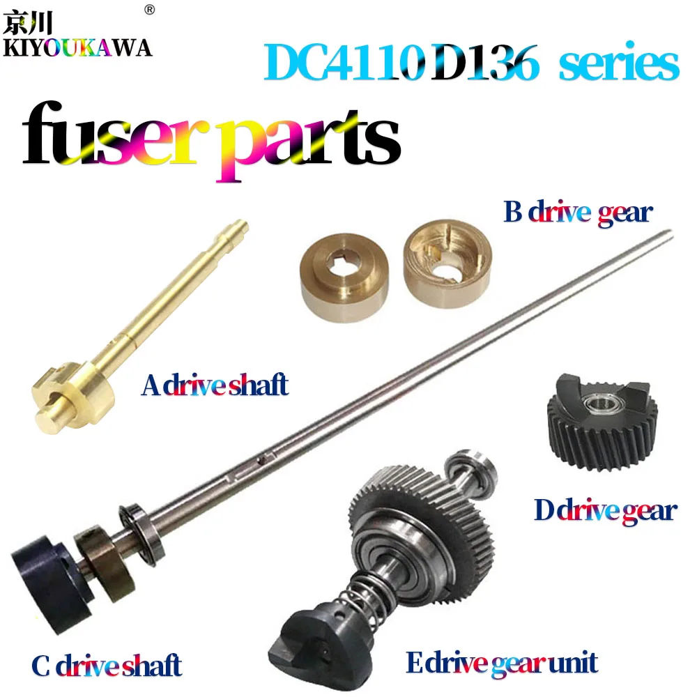 Fuser Drive Gear Unit Lower Roller Drive Shaft For Xerox DocuCentre 4110 4112 4127 4590 4595 900 1100 D95 D110 D125 D136