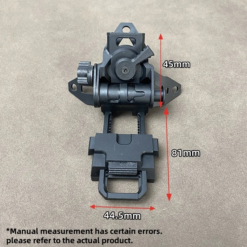 SOTAC Tactical Gear L4G69 Helmet Mount for PVS14 PVS15 PVS18 PVS31 Night Vision Mounting Base Adapter NVG Accessories