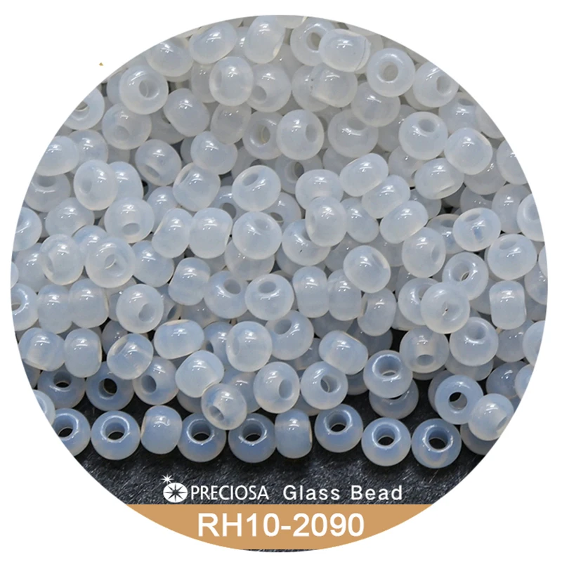 Preciosa Rocailles Seed Beads Round 10/0 Beads 2.3 Mm Kolorowe szklane koraliki o jednolitym rozmiarze do wyrobu biżuterii — zdjęcie 3