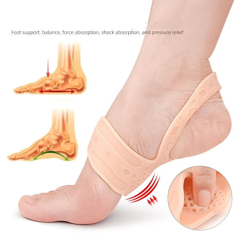 Sebs Perforated Heel Pads For Shock Absorption Soft anti-friction Pads For The Forefoot And back-pull Orthopedic Tension Pads