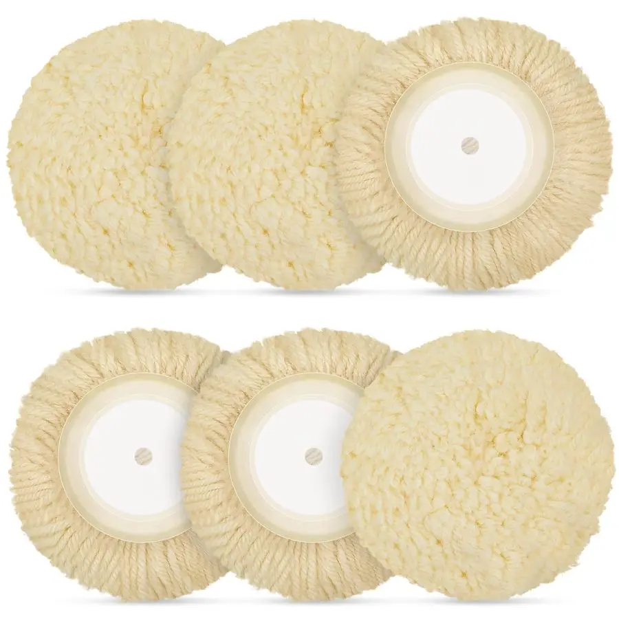 6 Pcs 7 Inch Wool P…