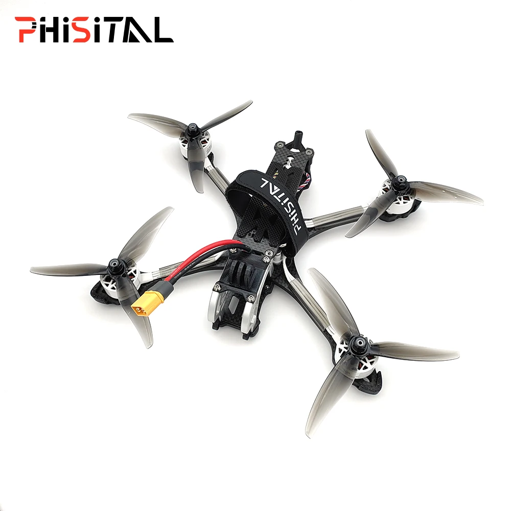 PHISITAL Mark5 HD 225mm Carbon Fiber FPV Frame kit 5inch Freestyle FPV Drone FPV Racing Drone DIY building kits parts