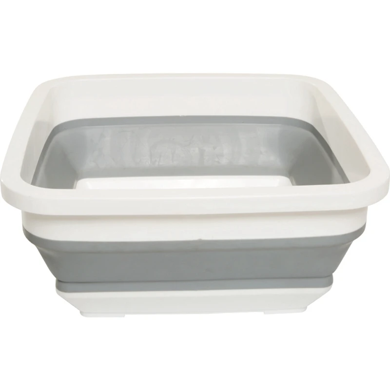 

Foldable Vegetable Washing Basin Drainage Basket Household Multifunctional Storage Basket Telescopic Fruit Washing Tray